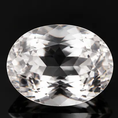 Quartz · Oval brilliant · polished gemstone reference