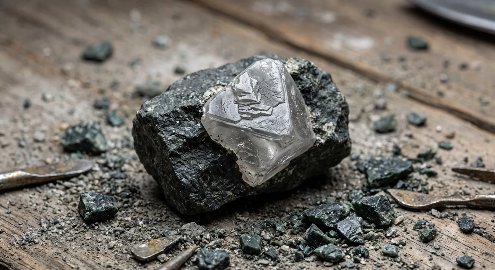 Diamond rough material reference